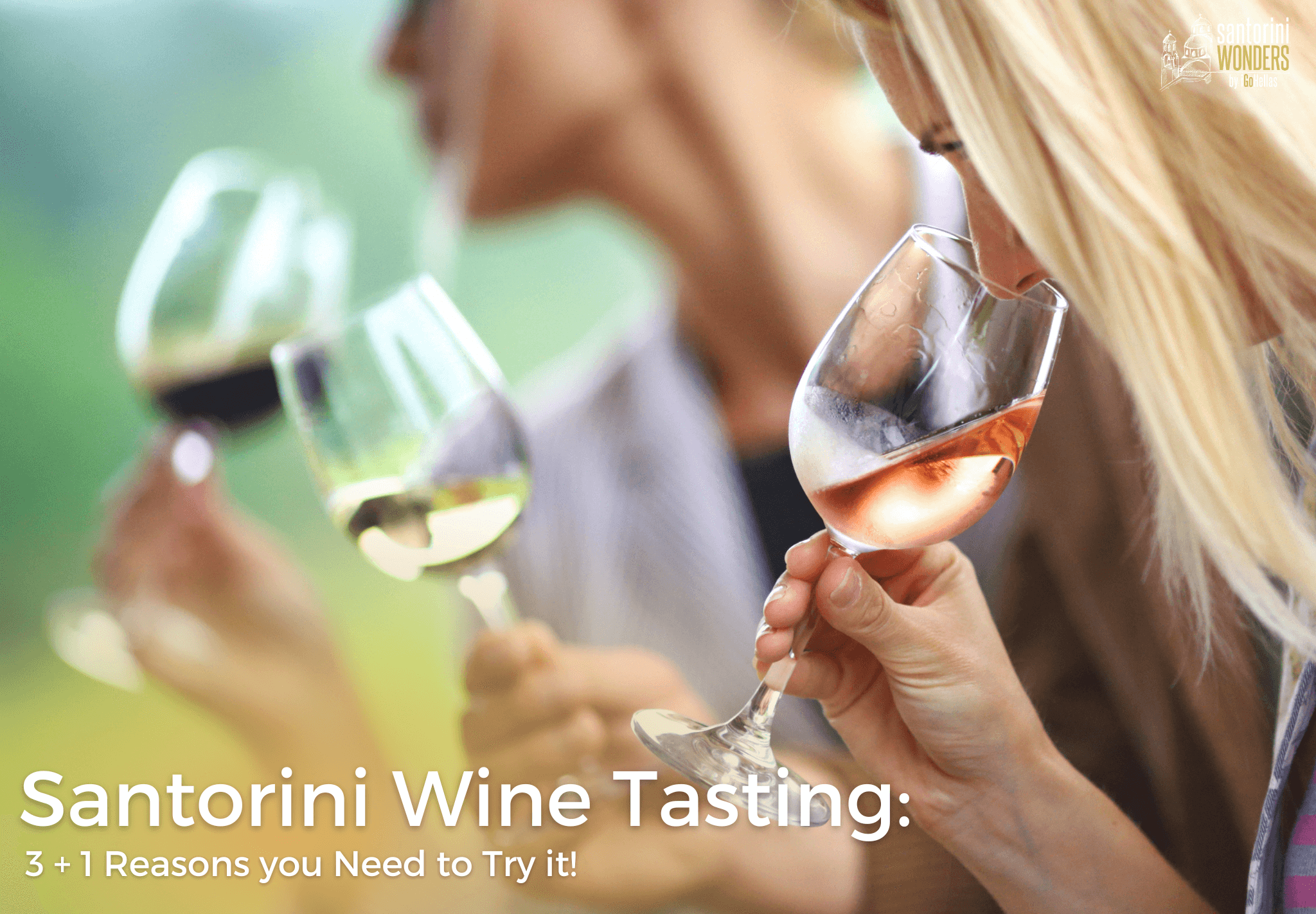 wine tasting in santorini